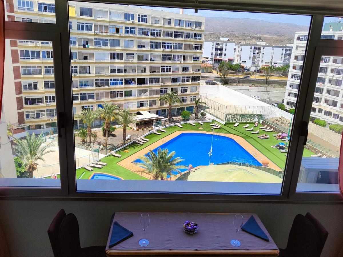 Residencial Los Molinos Con Piscina, Tv Internacional Y Wifi Playa del Inglés Extérieur photo